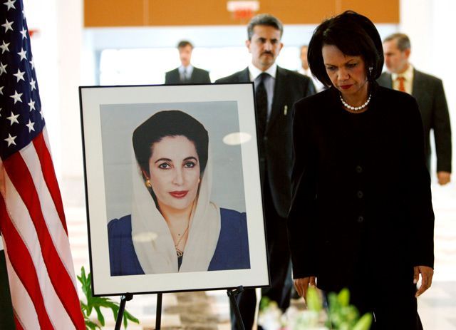 Riceová a Bhuttová