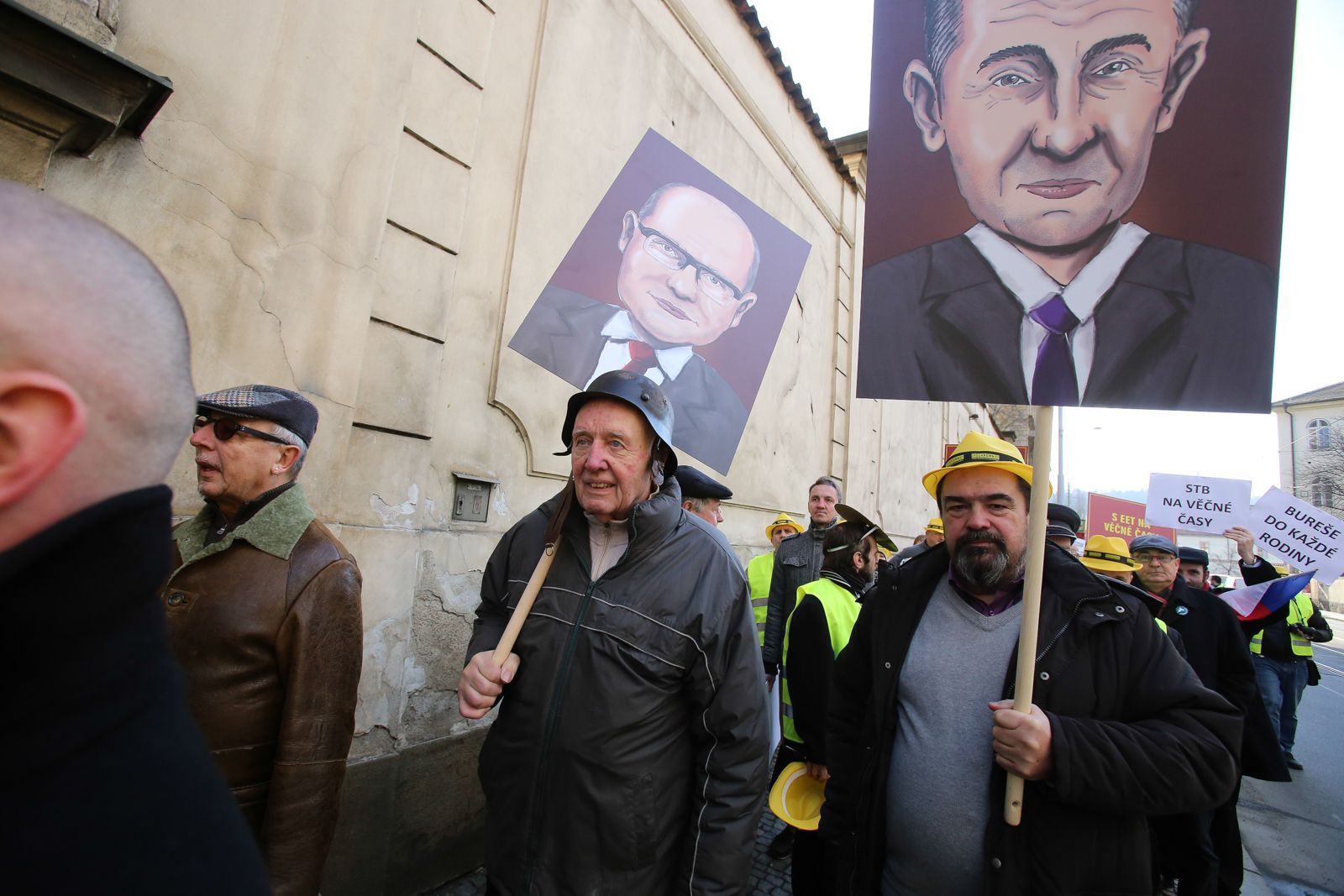 Demonstrace proti EET - Soukromníci a Svobodní