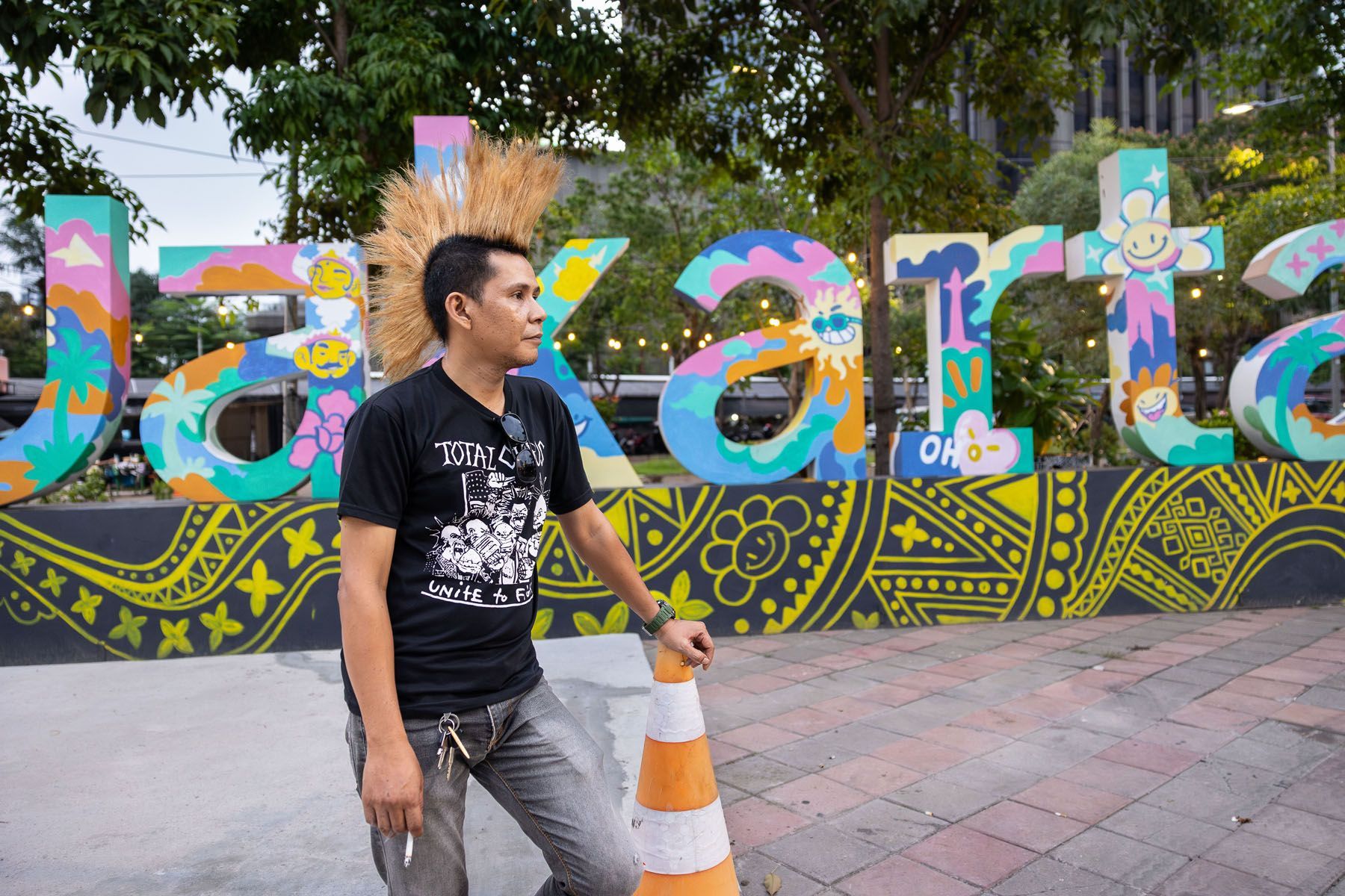 Jakarta, Indonésie, Punk