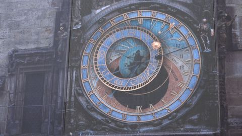 VIDEO: Praha spustila na Staroměstské radnici virtuální orloj