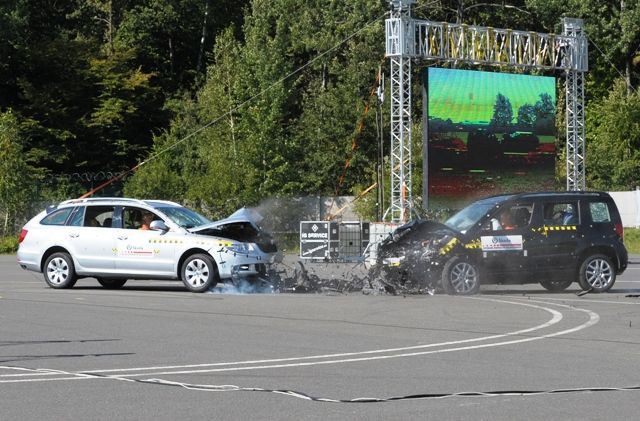 Crash test škoda