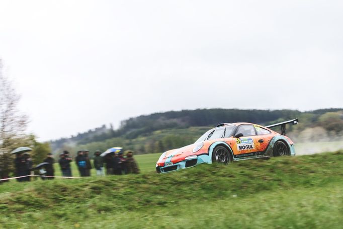 Rallye Šumava 2017: Petr Nešetřil , Porsche 997 GT3