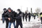 ukrajina invaze rusko protest