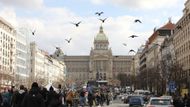 Na úvod demonstrace přítomní drželi minutu ticha za lidi, kteří pokládají za Ukrajinu život.