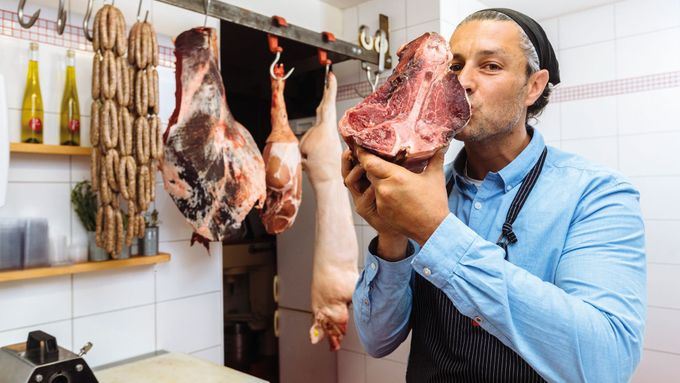 V řeznictví Presto Meat Market můžete kvalitní maso nejen koupit, ale i ochutnat.