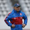 Trenér Karel Jarolím kvalifikačními utkáními proti Ázerbájdžánu a San Marinu