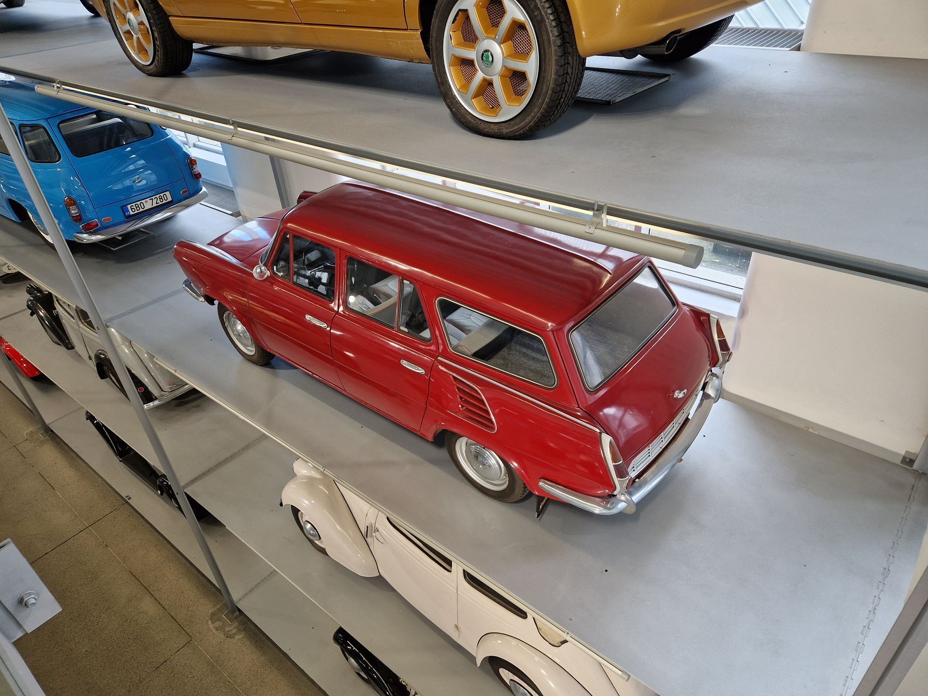Škoda Muzeum výstava Popular a Rapid