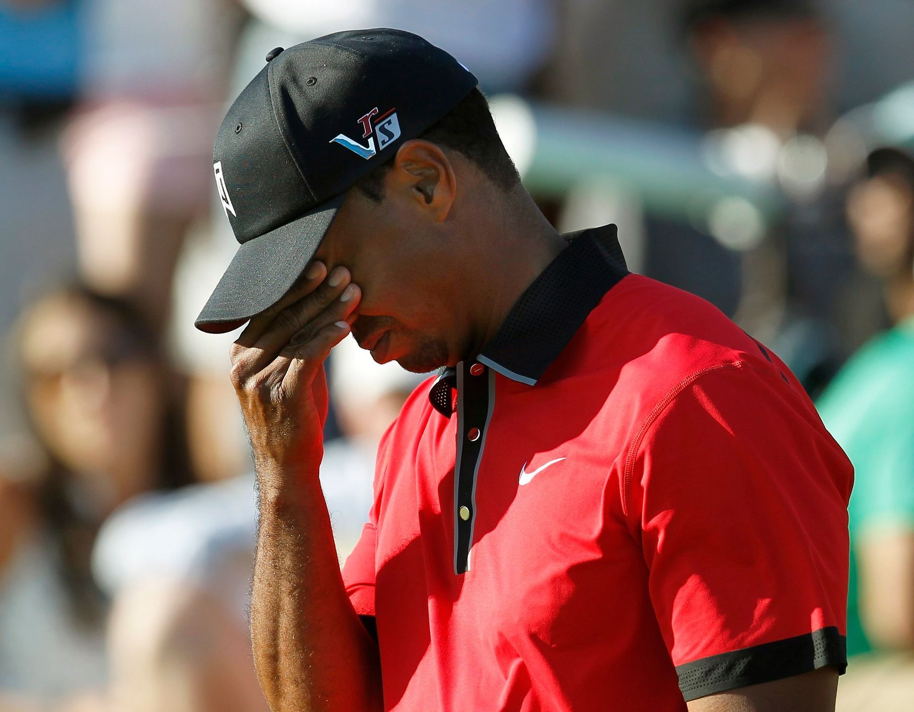 Tiger Woods na golfovém turnaji v Barclays