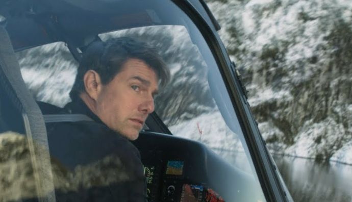 Tom Cruise ve filmu Mission Impossible - Fallout.
