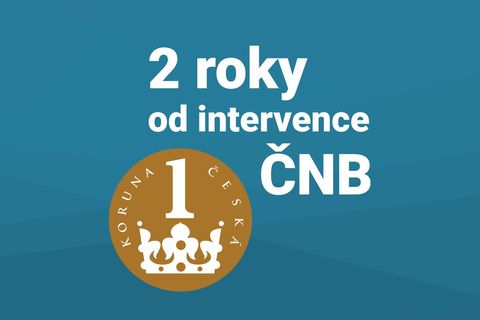 Uplynuly dva roky od oslabení koruny. Podívejte se, co přinesla intervence ČNB