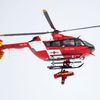 MS 217, trénink sjezd Ž: vrtulník odváží zraněnou Mirjam Puchnerovu
