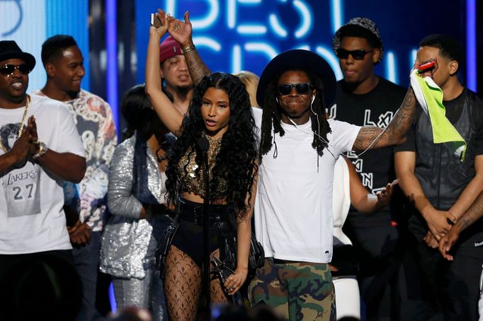 BET Awards 2014 in Los Angeles - Nicki Minaj a Lil Wayne