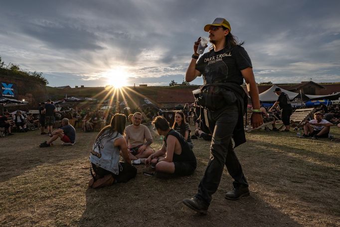 Snímek z festivalu Brutal Assault.