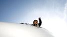 A child leans from the cockpit window of a plane at a kindergarten in the town of Rustavi some 25 km (15 miles) south of Tbilisi, October 31, 2012. The fully functional Soviet-era Yakovlev Yak-40 plane has been installed in the kindergarten courtyard and refurbished as a children's playground. REUTERS/David Mdzinarishvili (GEORGIA - Tags: EDUCATION SOCIETY TPX IMAGES OF THE DAY) Published: Říj. 31, 2012, 11:13 dop.