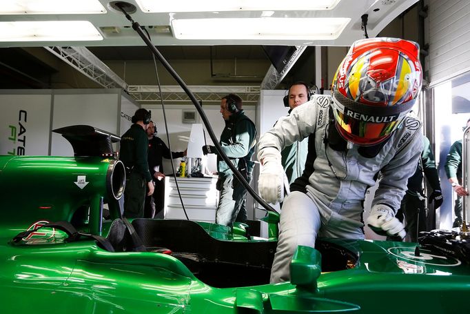 F1 testy:Robin Frijns, Caterham