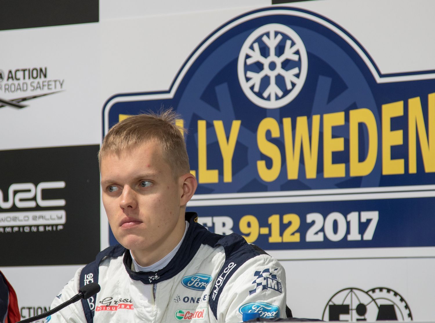 Švédská rallye 2017: Ott Tänak, Ford