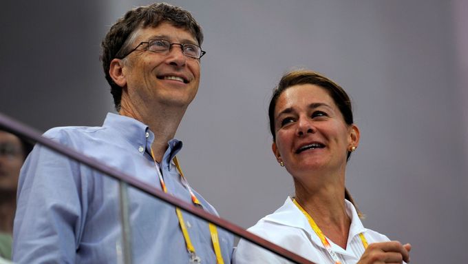 Bill a Melinda Gatesovi na snímku z roku 2008 v Pekingu jako diváci letních olympijských her