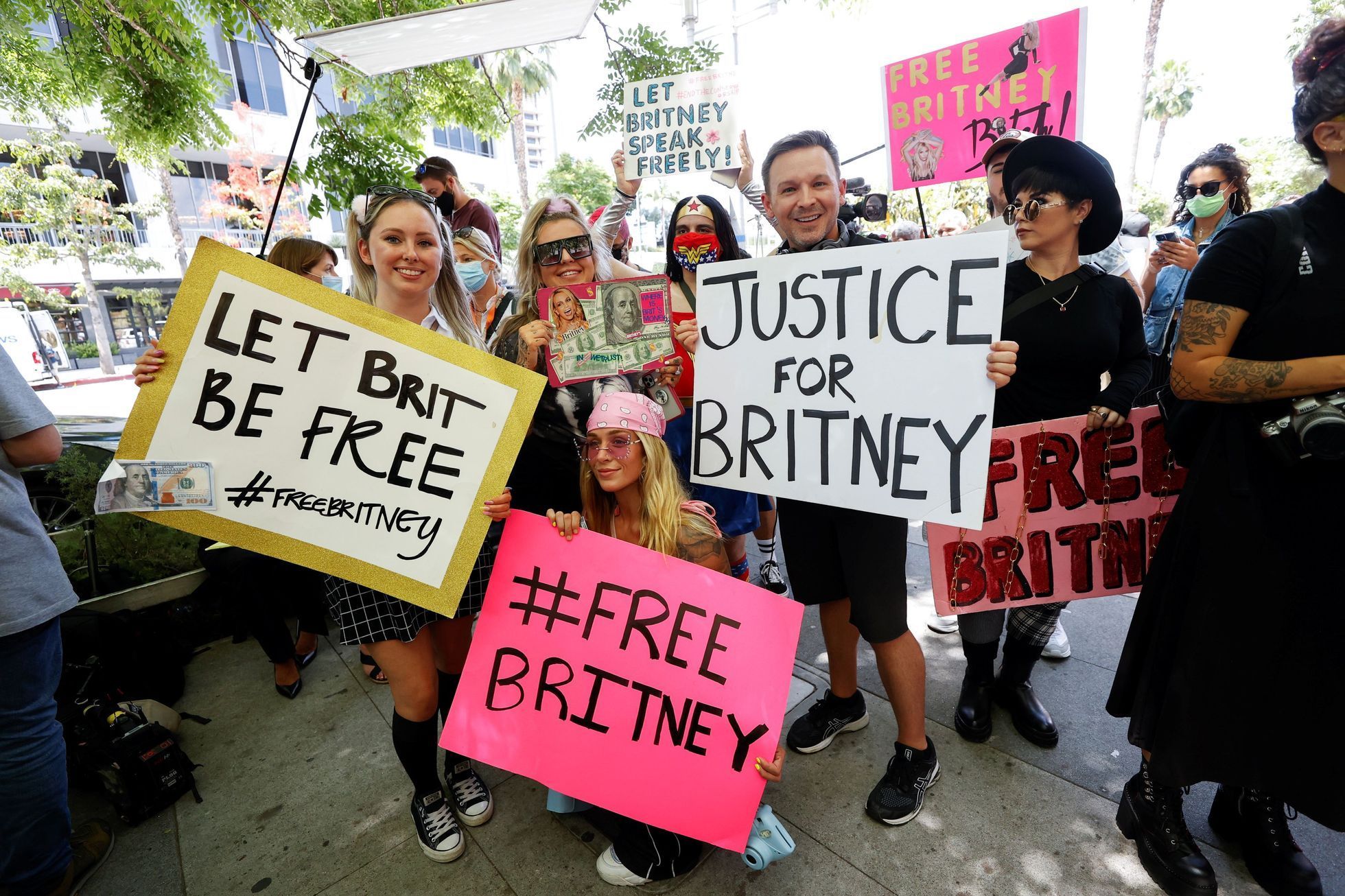Britney Spears protest