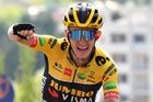 Nizozemský cyklista Bouwman slavil po vítězství z úniku na Giru životní úspěch