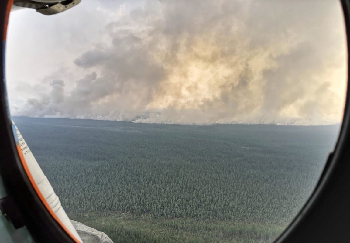 Lesní požáry na Sibiři
