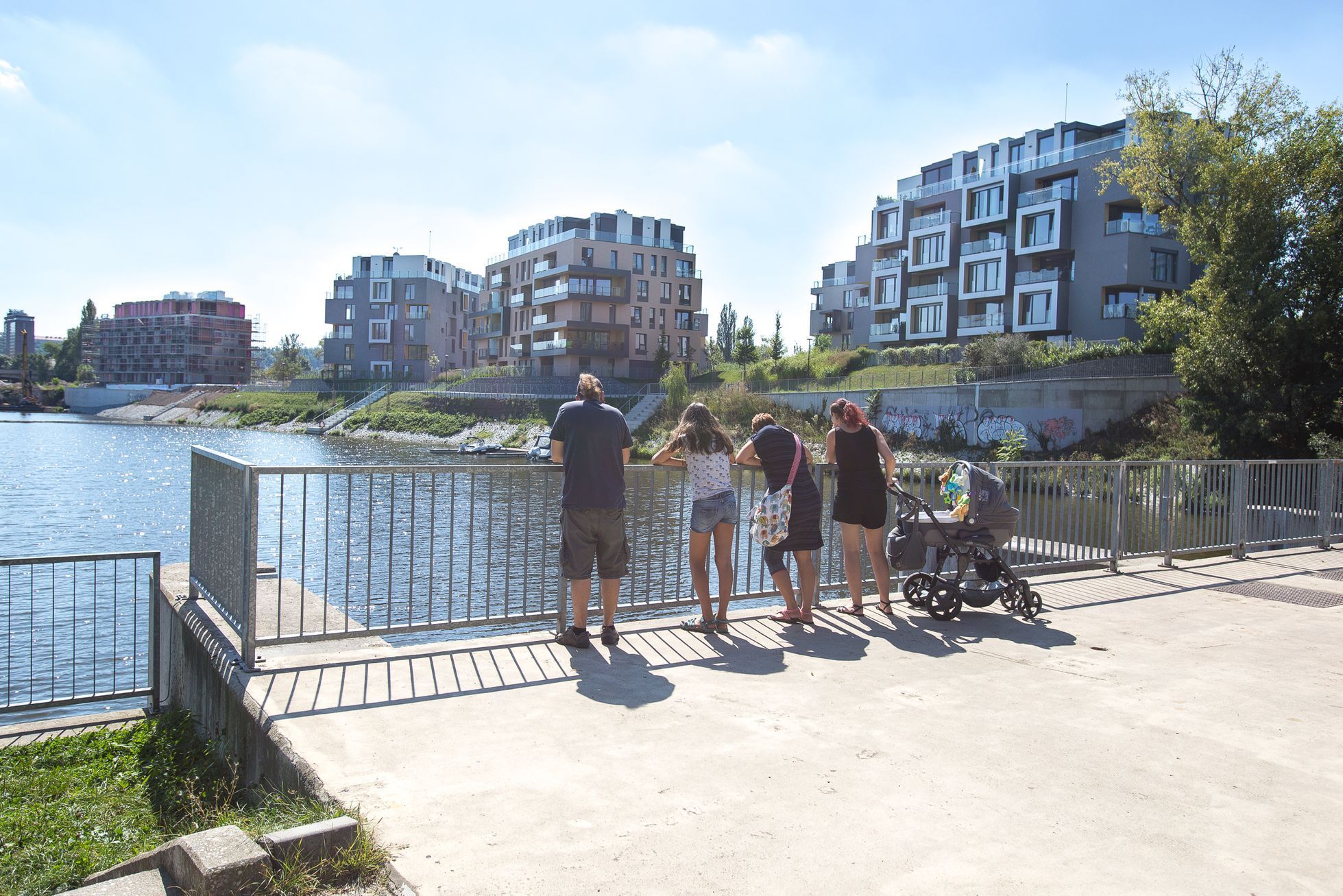 Nová Palmovka od Metrostav, Dock Marina Boulevard od Crestyl - výstavba Palmovka - kanceláře, byty, výstavba, developer, Praha