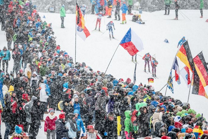 SP Ruhpolding, stíhačka M: fanoušci