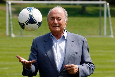 Sepp Blatter, předseda FIFA (2012)