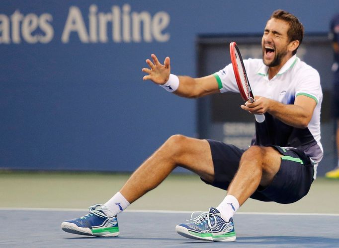 Marin Čilič na US Open 2014