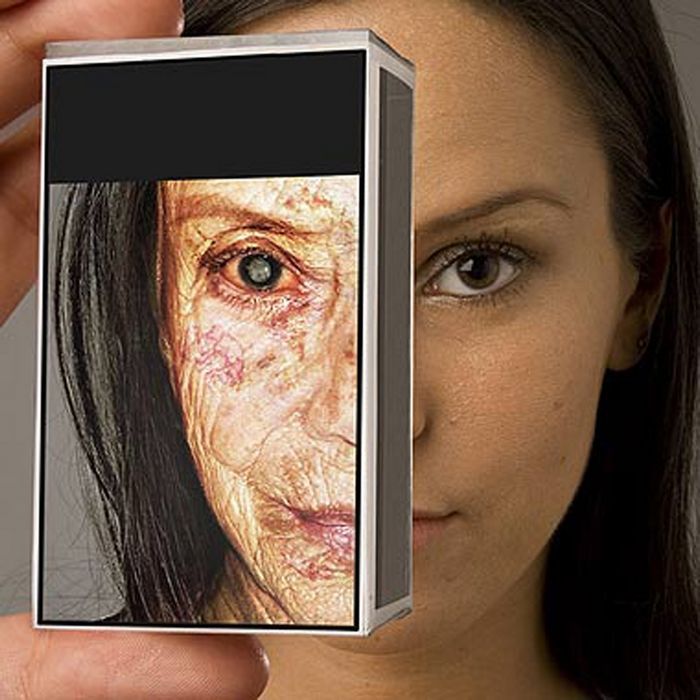 Varování na brazilských cigaretách