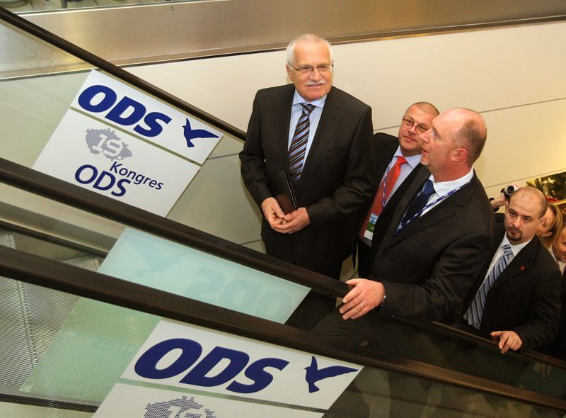 Kongres ODS: Václav Klaus