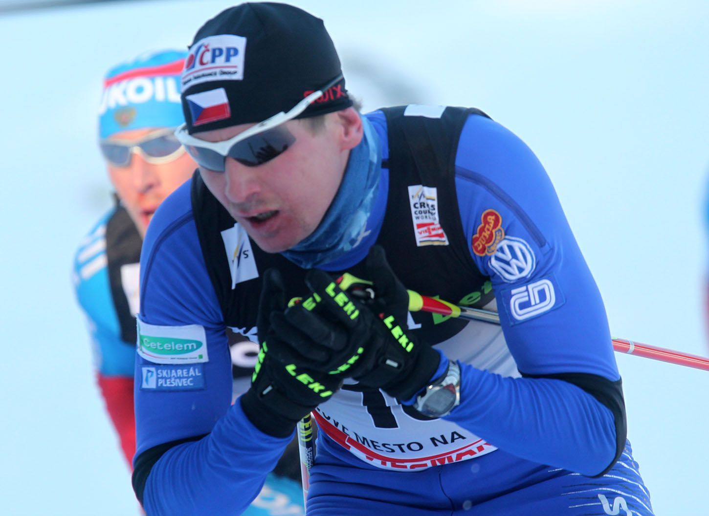 Český lyžař Lukáš Bauer