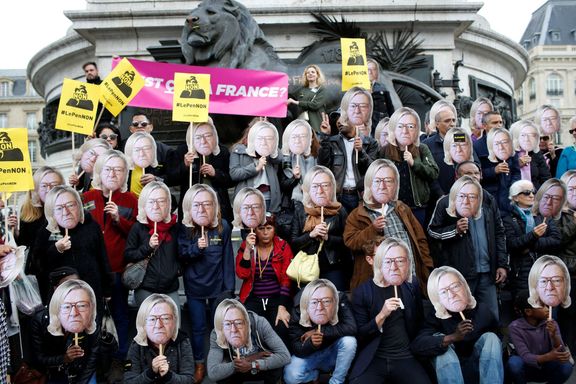 Protesty ve Francii - první máj
