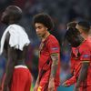 Belgie - Itálie, čtvrtfinále Euro 2020, smutek Belgičanů