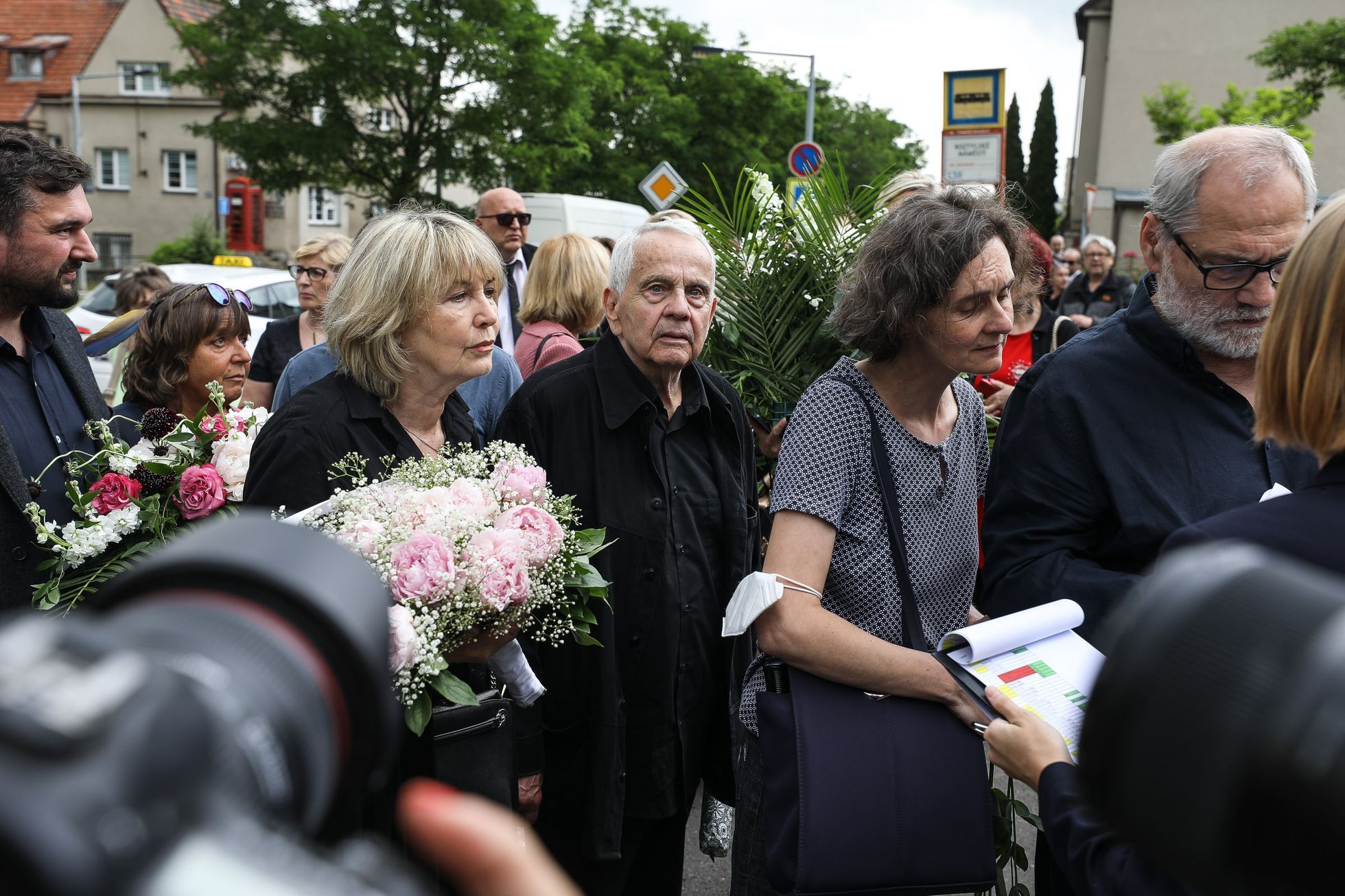 Poslední rozloučení, pohřeb, Libuše Šafrnáková