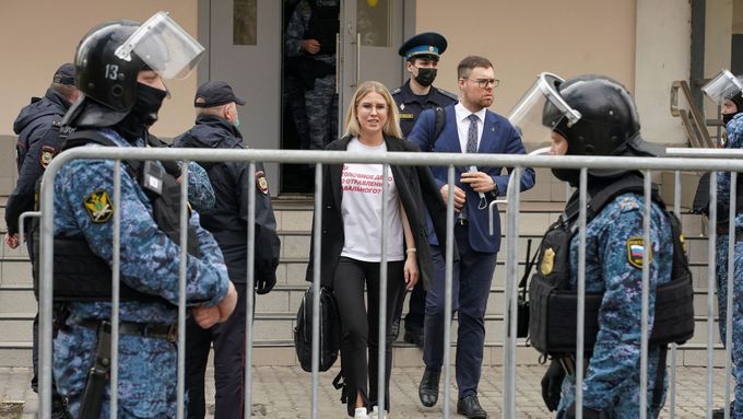 Ljubov Sobolová, spolupracovnice Navalného.
