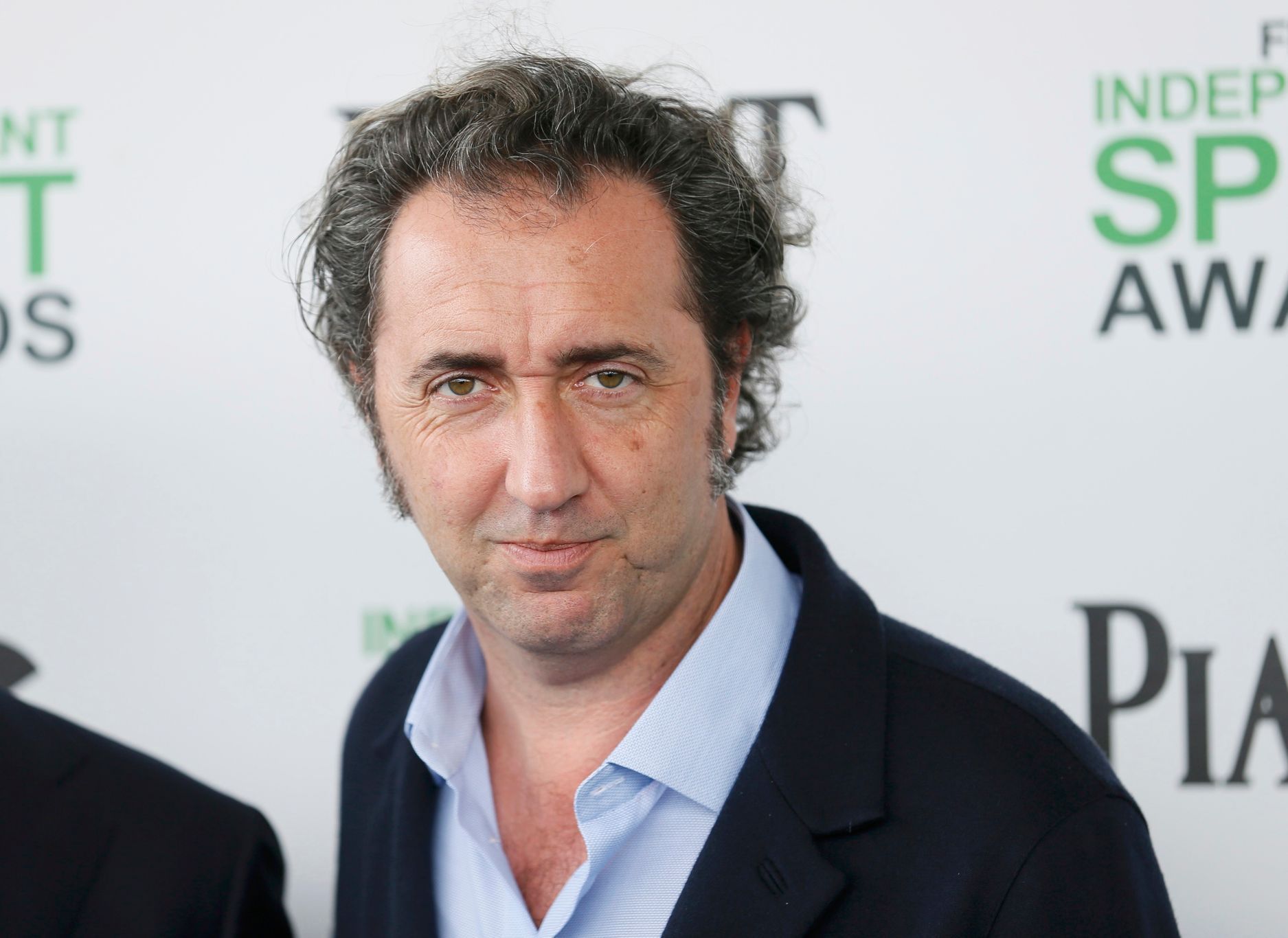 Director Paolo Sorrentino arrives at the 2014 Film Independent Spirit Awards in Santa Monica