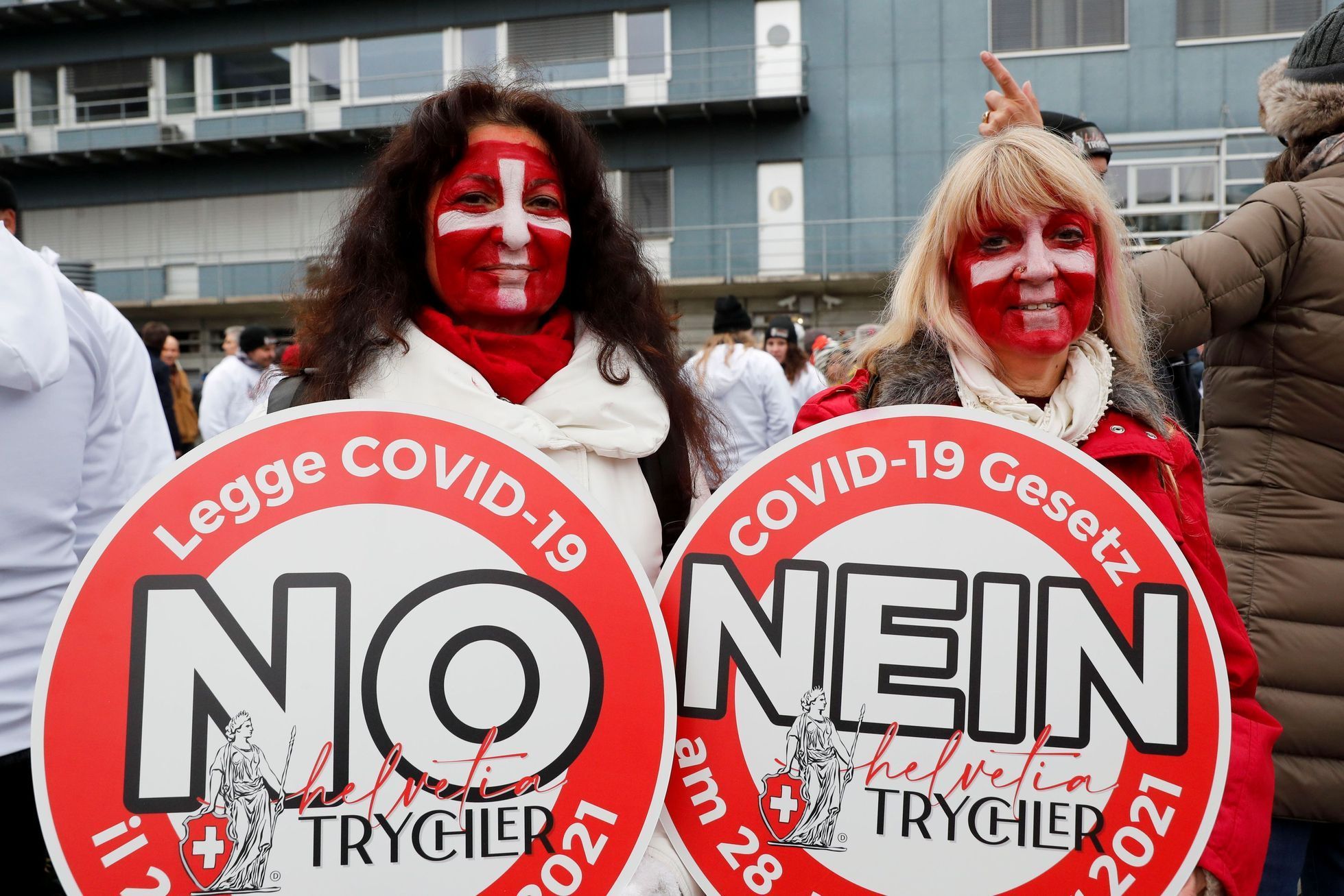 Demonstrace proti covidovým opatřením