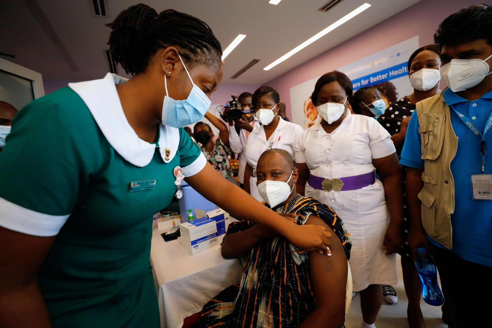 Očkování v Ghaně