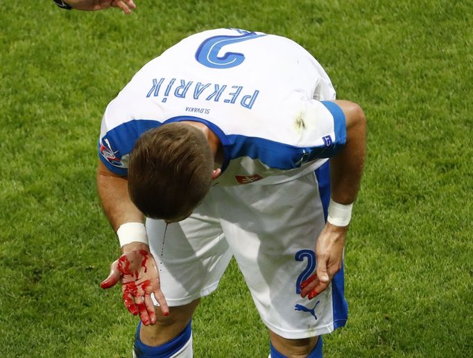 Euro 2016, Slovensko-Anglie: zraněný Peter Pekarík