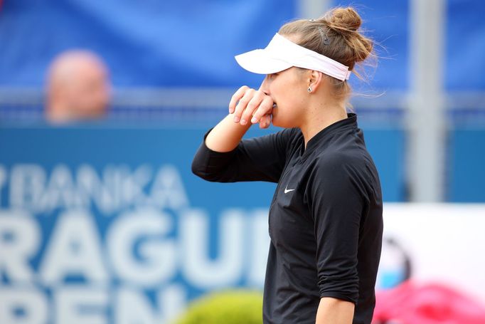 Markéta Vondroušová na J&T Banka Prague Open 2017.