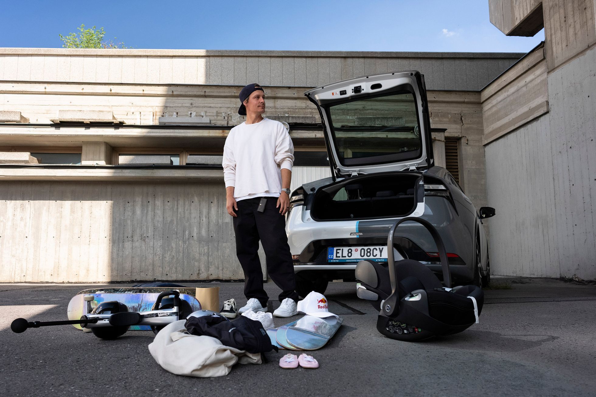 Skateboardista Maxim Habanec