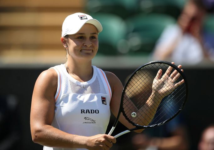 Ashleigh Bartyová ve 2. kole Wimbledonu 2019