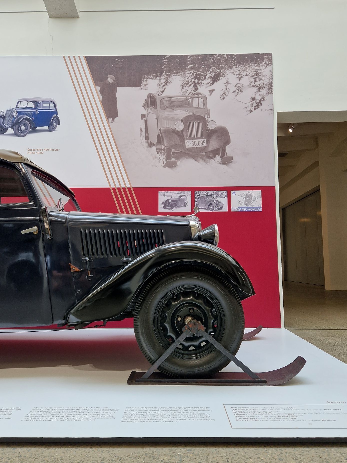 Škoda Muzeum výstava Popular a Rapid