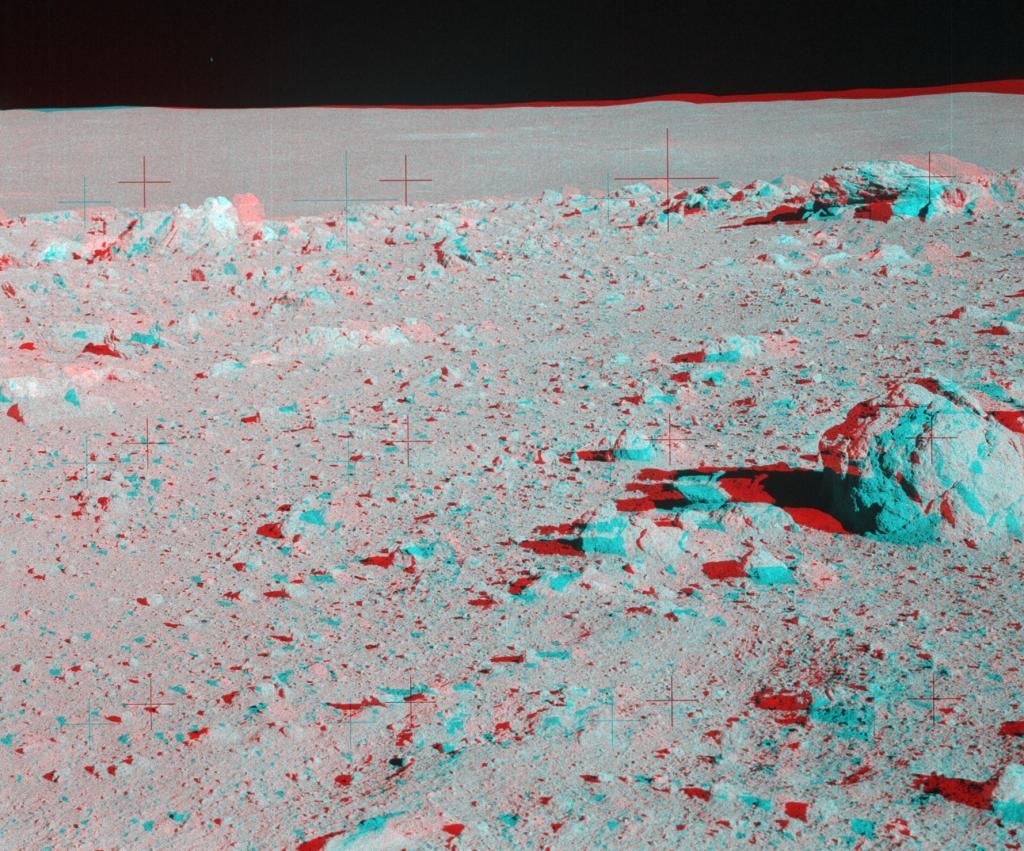 3D - Apollo 14 na Měsíci