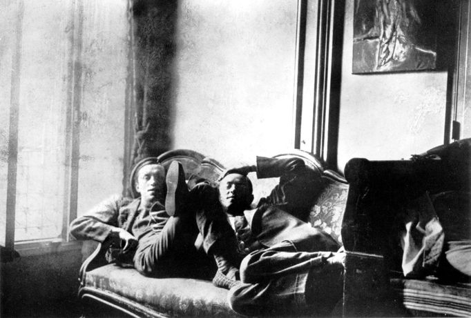 Josef Čapek na archivním snímku.