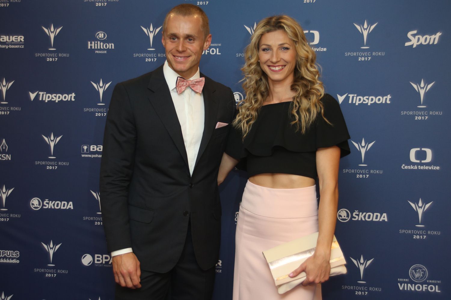 Sportovec roku 2017: Jakub Vadlejch a manželka Lucie Slaníčková