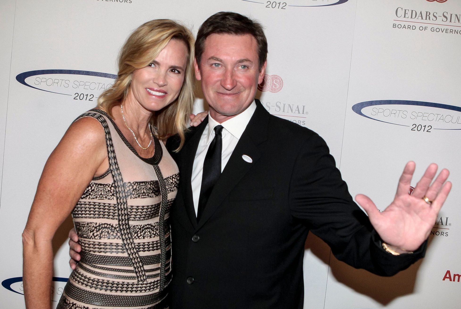 Wayne Gretzky se ženou Janet