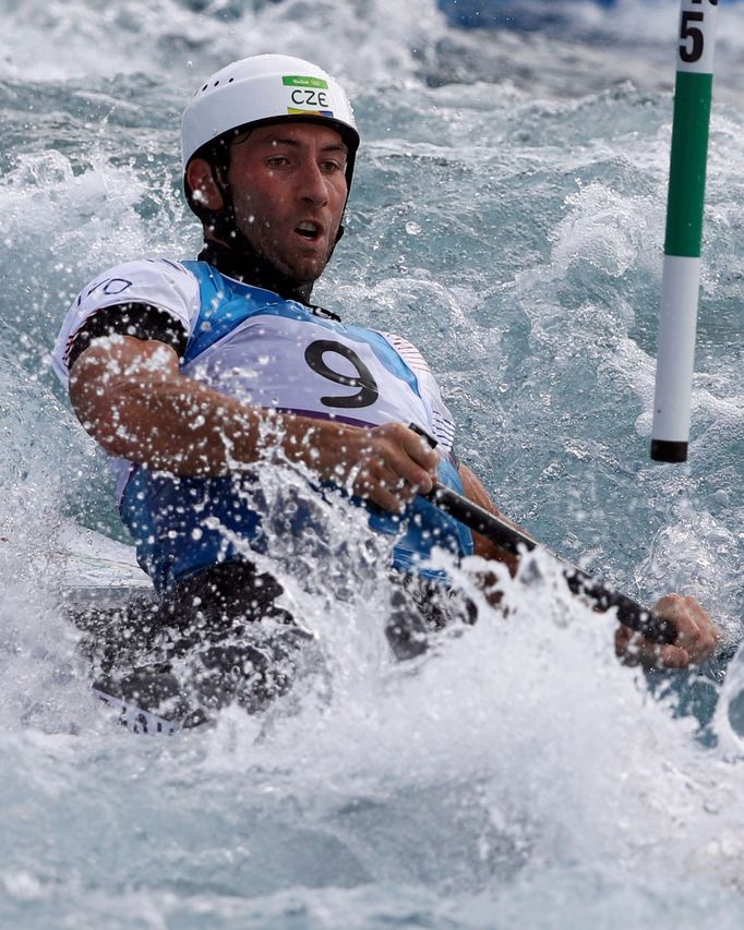 OH 2016, vodní slalom - C1:M:  Vítězslav Gebas