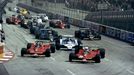 F1, VC USA Západ (Long Beach): Gilles Villeneuve a Jody Scheckter, Ferrari