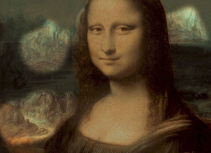 Na obraze Mona Lisa byly údajně objeveny skryté obrazy, které po otočení díla ukazují tváře lva, opice a buvola. Tato teorie vychází z interpretace deníků Leonarda da Vin